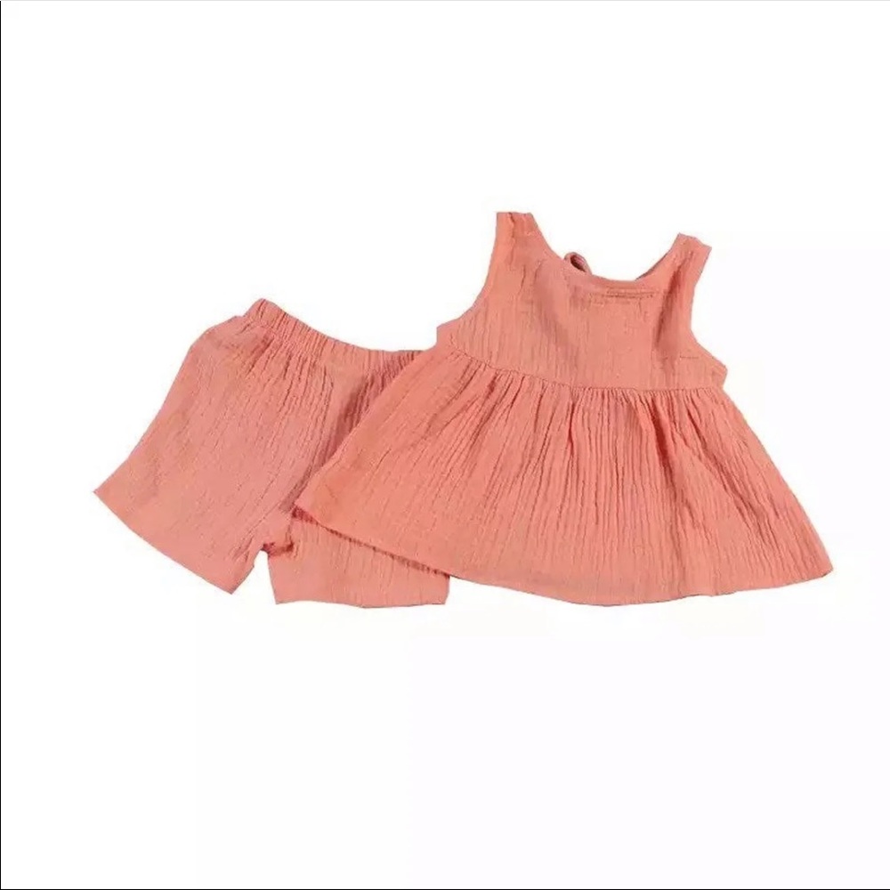 Toddler girl matching setup - Pink